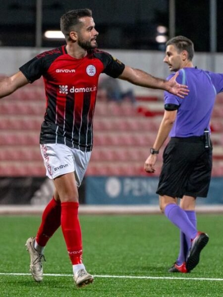 MANDI - LINCOLN RED IMPS - MATCH-WORN JERSEY - GIBRALTAR LEAGUE - SEASON 2023/2024