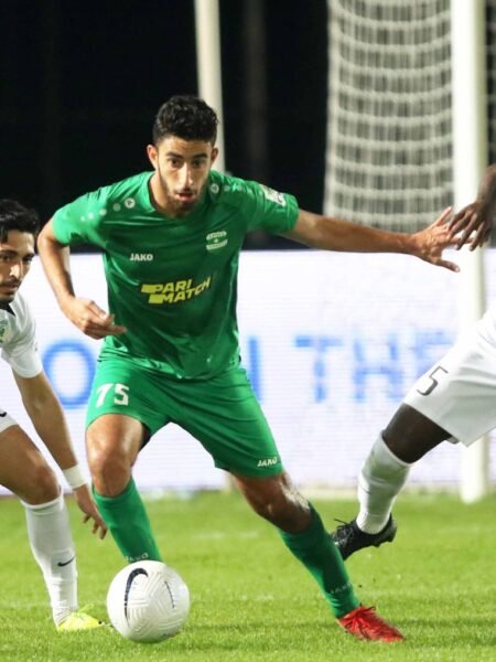 NIKOLAS MATTHAIOU - ARIS LIMASSOL - MATCH ISSUED JERSEY - CYPRIOT FIRST DIVISION - SEASON 2022/2023