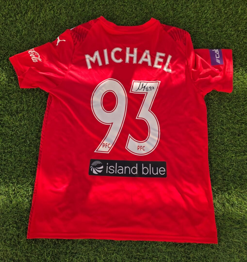 NEOFYTOS MICHAEL – PAFOS FC – MATCH ISSUED AND SIGNED JERSEY FROM THE 2026 CYPRUS CUP FINAL – APOLLON VS PAFOS (0-2, 29/5/2026) - Image 3