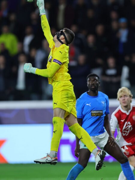 NEOPHYTOS MICHAEL – PAFOS FC – MATCH WORN (UNWASHED) JERSEY IN PAFOS FC VS MONACO (2-2, 26/11/2025) – CHAMPIONS LEAGUE – SEASON 2025/2026