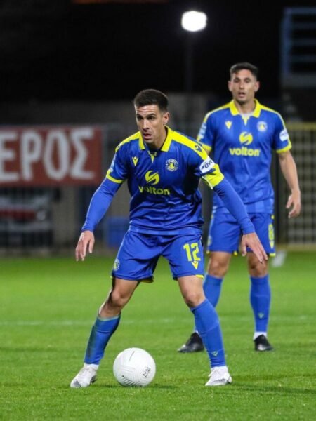 JUAN MUNAFO - ASTERAS TRIPOLIS - MATCH WORN JERSEY - SUPER LEAGUE GREECE - SEASON 2020/2021