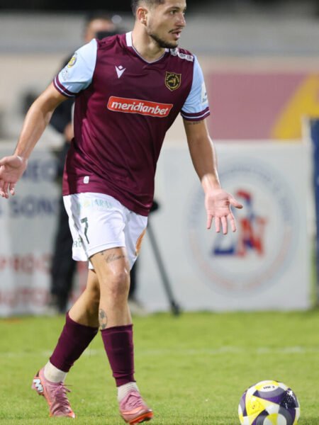 ZURAB MUSELIANI - ENOSIS NEON PARALIMNIOU - MATCH WORN AND TEAM SIGNED JERSEY – COLLECTIBLE FOR THE 90 YEARS OF THE CLUB - STOIXIMAN CYPRUS LEAGUE - SEASON 2025/2026