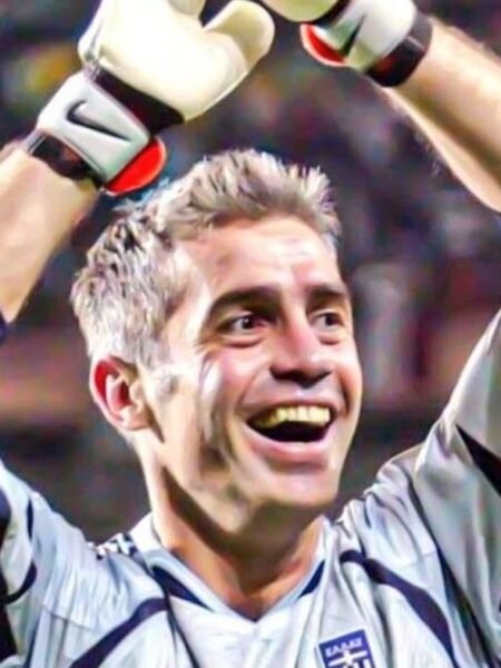 ANTONIS NIKOPOLODIS – GREECE NATIONAL TEAM – HAND SIGNED FRAME