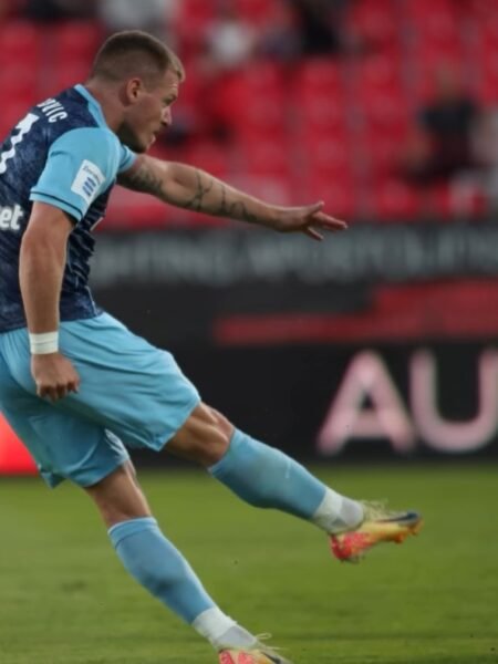 OGNJEN OZEGOVIC – ATROMITOS - MATCH WORN AND TEAM SIGNED JERSEY - GREEK SUPER LEAGUE - SEASON 2025/2026