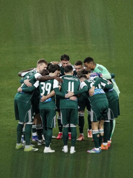 PANATHINAIKOS FC – SUPER LEAGUE OFFICIAL BALL SIHNED BY PLAYERS OF THE TEAM – SEASON 2025/2026