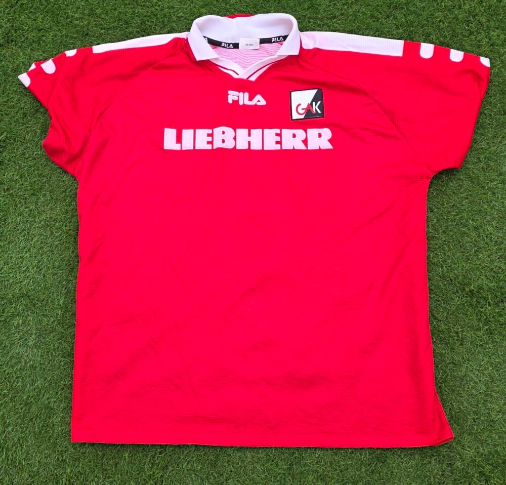 DIETER RAMUSCH – GRAZ AK – MATCH WORN JERSEY IN APOEL VS GRAZ AK (2-0, 19/09/2002) – UEFA CUP - Image 3