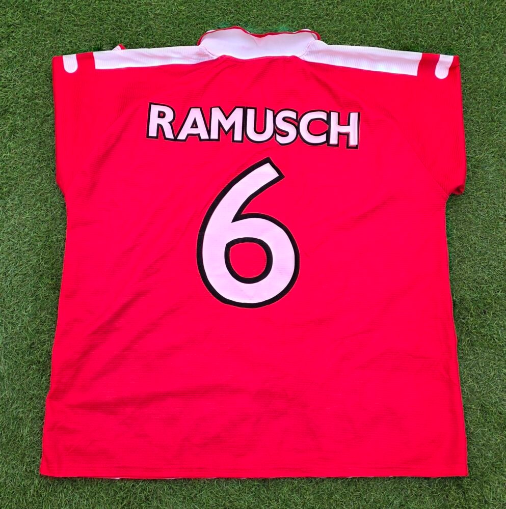 DIETER RAMUSCH – GRAZ AK – MATCH WORN JERSEY IN APOEL VS GRAZ AK (2-0, 19/09/2002) – UEFA CUP - Image 2