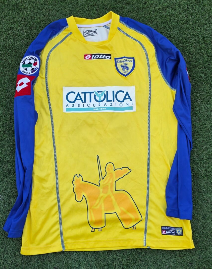 PAOLO SAMMARCO – CHIEVO VERONA – MATCH WORN JERSEY – SERIE A – SEASON 2005/2006 - Image 3