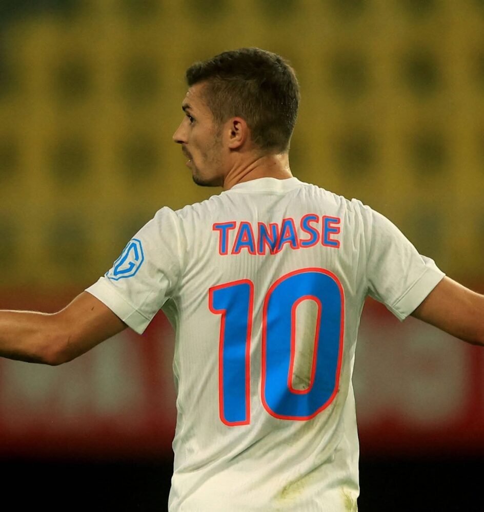 FLORIN TANASE – FCSB – MATCH-ISSUED AND SIGNED JERSEY – EUROPA LEAGUE – SEASON 2025/2026 - Image 4