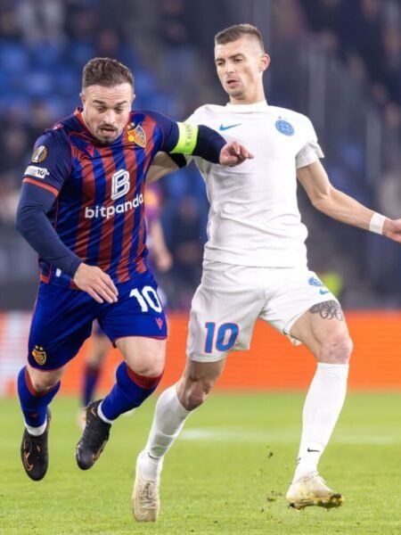 FLORIN TANASE - FCSB - MATCH-ISSUED AND SIGNED JERSEY - EUROPA LEAGUE - SEASON 2025/2026