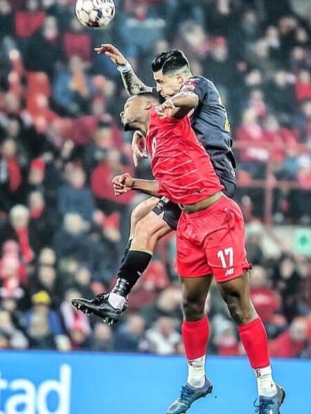 JORGE TEIXEIRA - SINT-TRUIDENSE VV - MATCH-WORN AND SIGNED JERSEY - BELGIAN PRO LEAGUE - SEASON 2019/2020