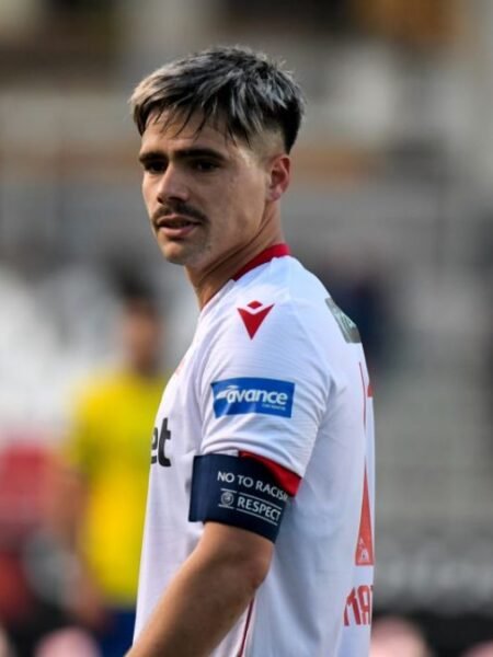 MATHIAS TOMAS - PANSERRAIKOS - MATCH WORN JERSEY - SUPER LEAGUE GREECE - SEASON 2024/2025