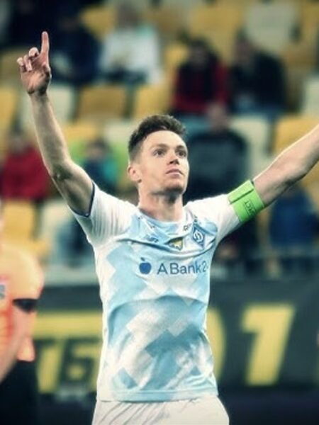 VIKTOR TSYGANKOV - DYNAMO KYIV - MATCH-ISSUED JERSEY - EUROPA LEAGUE - SEASON 2021/2022