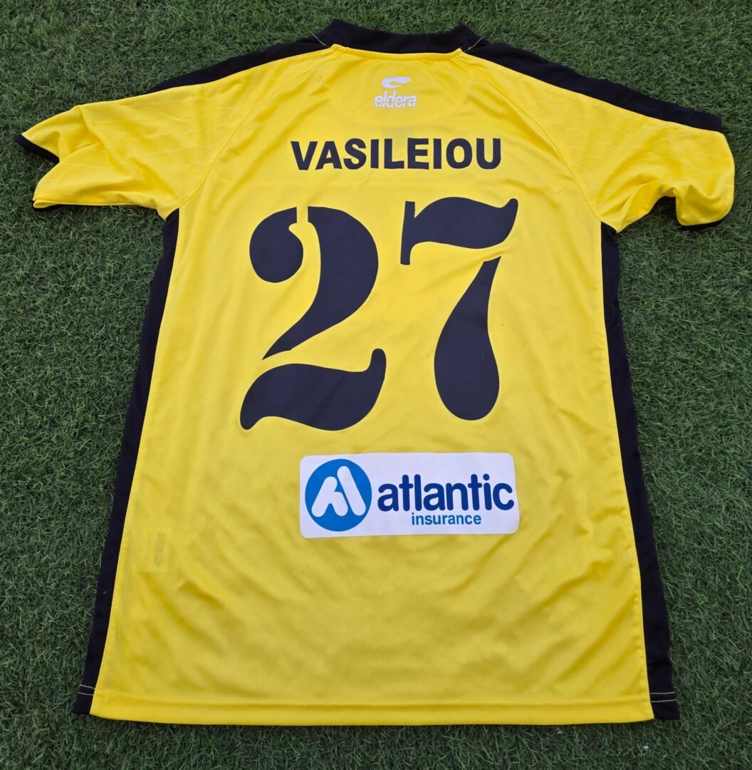 ANTONIS VASILEIOU – ASIL LYSIS – MATCH WORN JERSEY – CYPRIOT SECOND DIVISION – SEASON 2019/2020 - Image 2