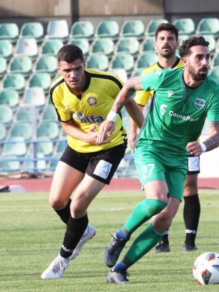 ANTONIS VASILEIOU - ASIL LYSIS - MATCH WORN JERSEY - CYPRIOT SECOND DIVISION - SEASON 2019/2020