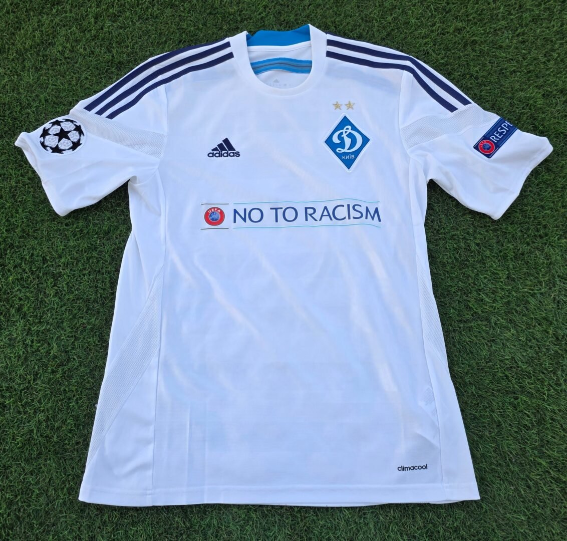 MIGUEL VELOSO – DYNAMO KYIV – MATCH WORN OR MATCH ISSUED JERSEY – UEFA CHAMPIONS LEAGUE – SEASON 2015/2016 - Image 3