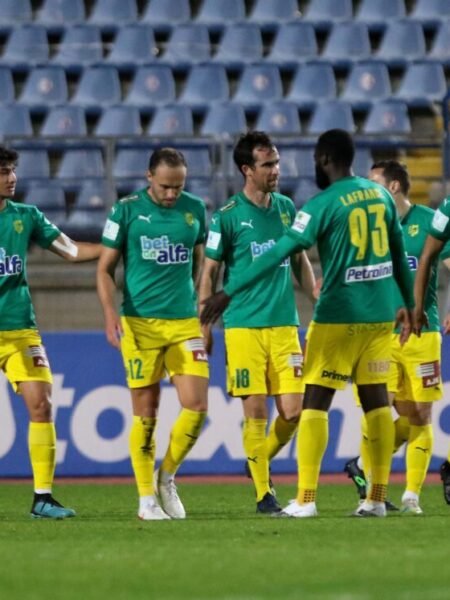 AEK LARNACA – OFFICIAL SHIRT SIGNED BY ALL THE TEAM - SEASON 2020/2021