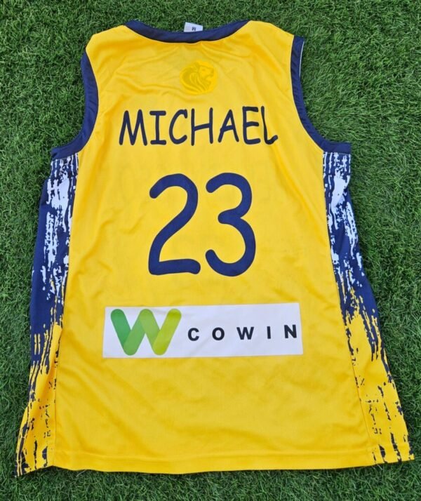 Georgia Michail – AEL Limassol – SHIRT SIGNED BY THE ENTIRE TEAM – SEASON 2024/2025 – CYPRUS WOMEN’S BASKETBALL FIRST DIVISION – CYPRUS CHAMPIONS - Image 4