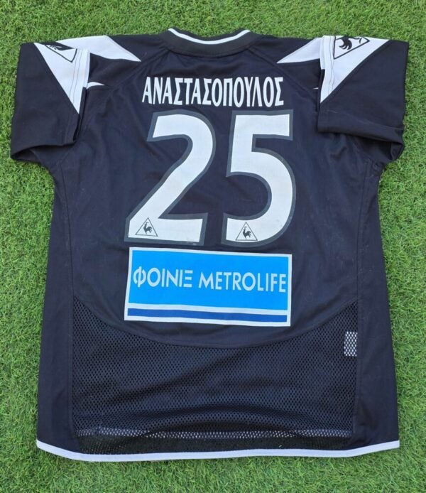 NIKOLAS ANASTASOPOULOS – SKODA XANTHI FC – MATCH-WORN JERSEY – GREEK SUPER LEAGUE – SEASON 2005/2006 - Image 2