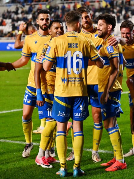 APOEL NICOSIA – OFFICIAL BALL SIGNED BY ALL THE TEAM – SEASON 2024/2025