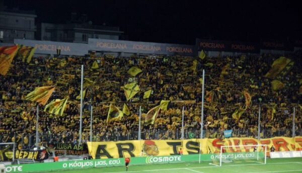ARIS THESSALONIKI – COLLECTOR’S SCARF – ARIS THESSALONIKI VS BAYER LEVERKUSEN (UEFA EUROPA LEAGUE – GROUP STAGE – 21/10/2010 AND 4/11/2010) - Image 3