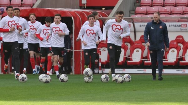 Abdoullah Ba – Sunderland – SIGNED WARM UP JERSEY – SUNDERLAND vs QPR (0-0, 16/3/2024)