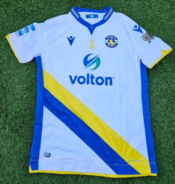Asier Benito – Asteras Tripolis – MATCH ISSUED JERSEY – SUPER LEAGUE – SEASON 2021/2022 - Image 3