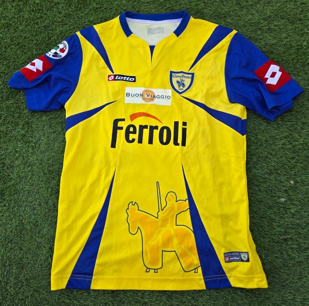 ERJON BOGDANI – CHIEVO VERONA – MATCH WORN JERSEY – SERIE A – SEASON 2006/2007 - Image 3