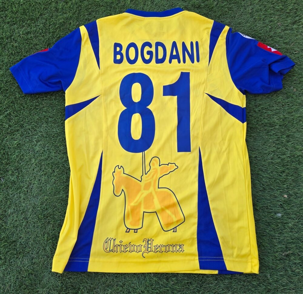 ERJON BOGDANI – CHIEVO VERONA – MATCH WORN JERSEY – SERIE A – SEASON 2006/2007 - Image 2