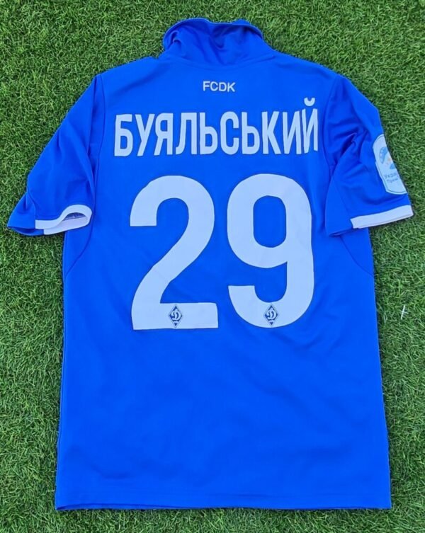 VITALIY BUYALSKYI – DYNAMO KYIV – MATCH WORN SHIRT – UKRAINIAN LEAGUE – SEASON 2018/2019 - Image 2