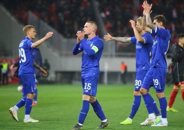 VITALIY BUYALSKYI – DYNAMO KYIV – MATCH WORN SHIRT – UKRAINIAN LEAGUE – SEASON 2018/2019 - Image 4