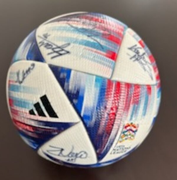 Cyprus National Team – Match Used Ball Signed by the Players – UEFA NATIONS LEAGUE 2023 - Image 4