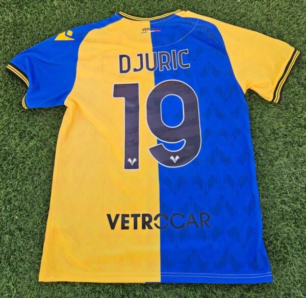 Milan Djuric – Hellas Verona – ANNIVERSARY JERSEY FOR THE CLUB’S 120TH ANNIVERSARY – NUMBERED 316/500 - Image 2