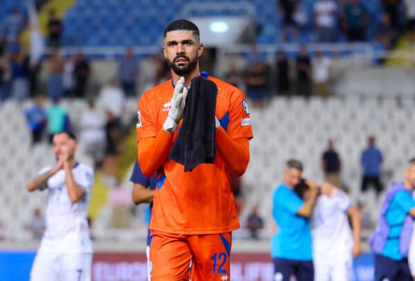 FABIANO FREITAS – CYPRUS NATIONAL TEAM – MATCH WORN (UNWASHED) – CYPRUS VS ROMANIA (2-2, 9/9/2025) – WC 2026 QUALIFIERS - Image 5