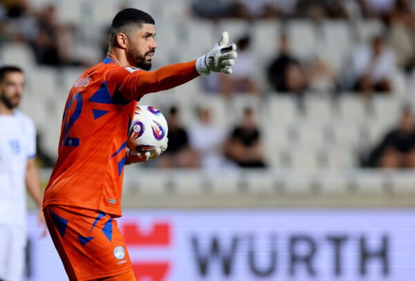 FABIANO FREITAS – CYPRUS NATIONAL TEAM – MATCH WORN (UNWASHED) – CYPRUS VS ROMANIA (2-2, 9/9/2025) – WC 2026 QUALIFIERS