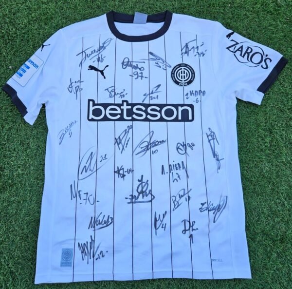 Taxiarchis Fountas – OFI – Match Worn/Issued and Signed by all the Team – Season 2024/2025 - Image 2