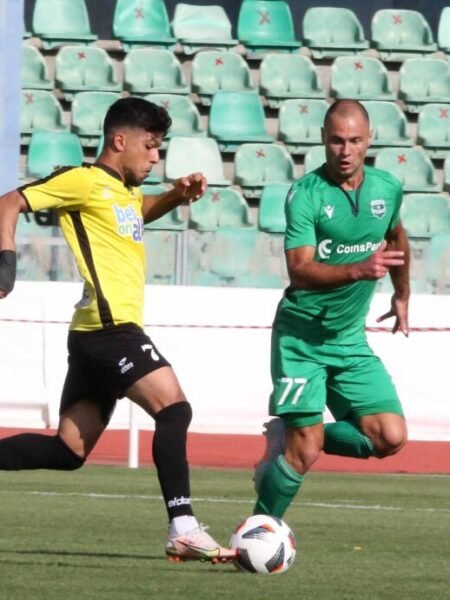 KONSTANTINOS GEORGALLIDES - ASIL LYSSI - MATCH-WORN JERSEY - CYPRIOT SECOND DIVISION - SEASON 2020/2021
