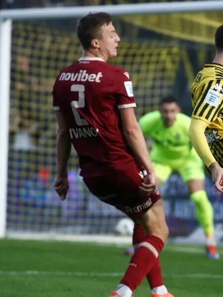 MATCH WORN SHIRT ROBERT IVANOV ASTERAS TRIPOLIS F.C SEASON 2025/26 SUPER LEAGUE