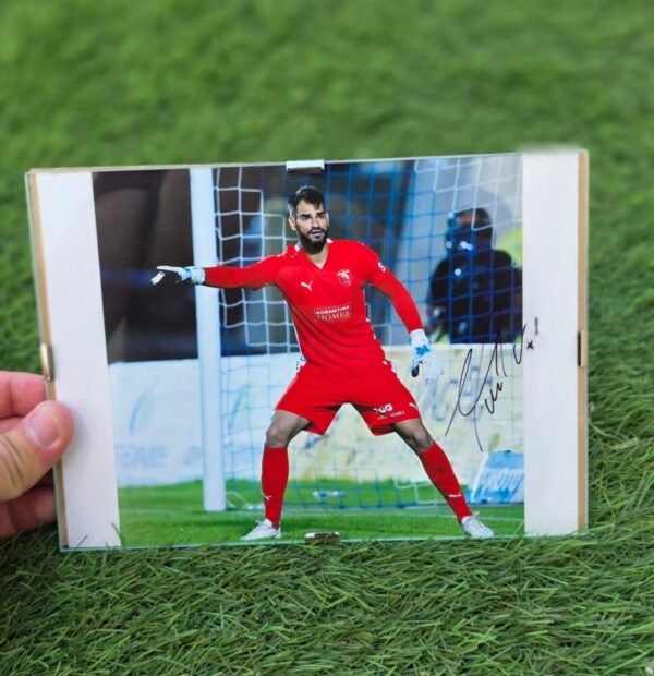 IVICA IVUŠIĆ – PAFOS FC – HAND SIGNED FRAME - Image 2