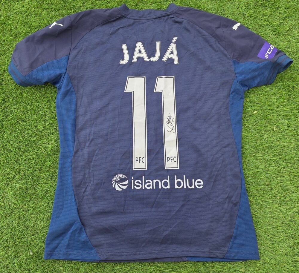 JAJA – PAFOS FC – MATCH-WORN AND SIGNED JERSEY – PAFOS VS DYNAMO KYIV (2-0, 12/08/2025) – UEFA CHAMPIONS LEAGUE QUALIFIERS - Image 3