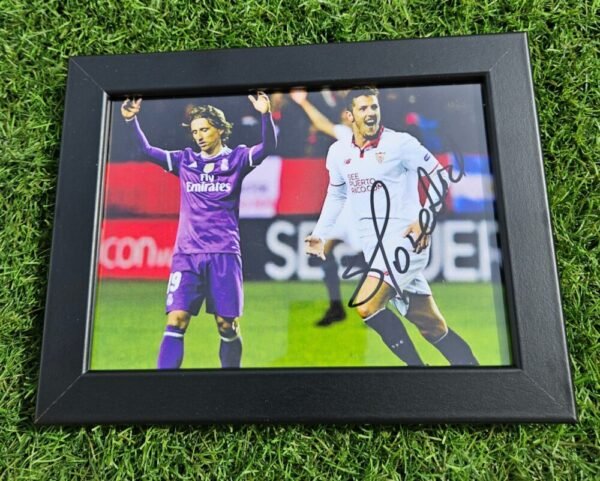 STEFAN JOVETIC – SEVILLA – HAND SIGNED FRAME - Image 2