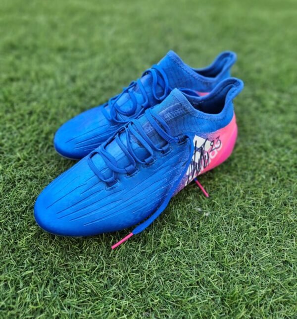 Nikos Kaltsas – Asteras Tripolis – MATCH-WORN AND SIGNED BOOTS FROM SEASON 2016/2017 - Image 4