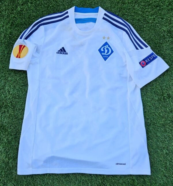 Yevgen Khacheridi – Dynamo Kyiv – MATCH-WORN AND SIGNED SHIRT – EUROPA LEAGUE – SEASON 2015/2016 - Image 3