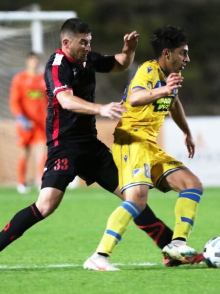 NIKOLAS KOUTSAKOS – APOEL FC – MATCH ISSUED AND SIGNED JERSEY - CYPRIOT FIRST DIVISION - SEASON 2020/2021