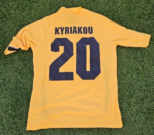 Antonis Kyriakou – PAEEK – WORN JERSEY – CYPRUS SECOND DIVISION – SEASON 2023/2024 - Image 2