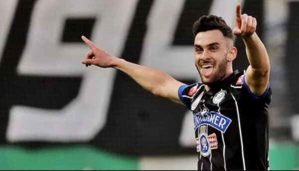 Charalambos Lykogiannis – Sturm Graz – MATCH WORN JERSEY – AUSTRIAN BUNDESLIGA – SEASON 2016/2017