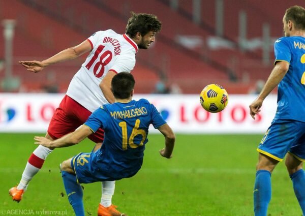 Mykola Matvienko – Ukraine National Team – WORN JERSEY IN THE MATCH POLAND vs UKRAINE (2-0, 11/11/2020) – FRIENDLY MATCH