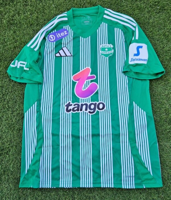 Milosz Matysik – Aris Limassol – MATCH-WORN AND SIGNED SHIRT – CYPRUS FIRST DIVISION CHAMPIONSHIP – SEASON 2024/2025 - Image 3