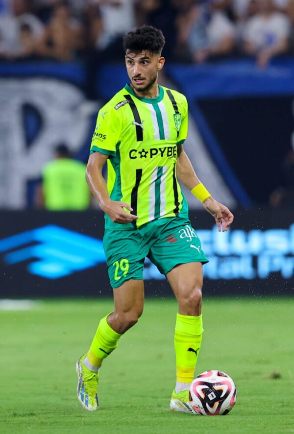 Giorgos Naoum – AEK Larnaca – MATCH ISSUED SHIRT FOR A EUROPEAN MATCH AND SIGNED
