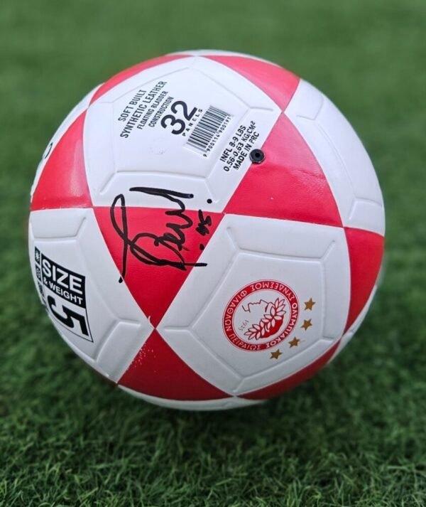 OLYMPIACOS PIRAEUS – BALL SIGNED BY PLAYERS WHO WON THE EUROPA CONFERENCE LEAGUE - Image 5
